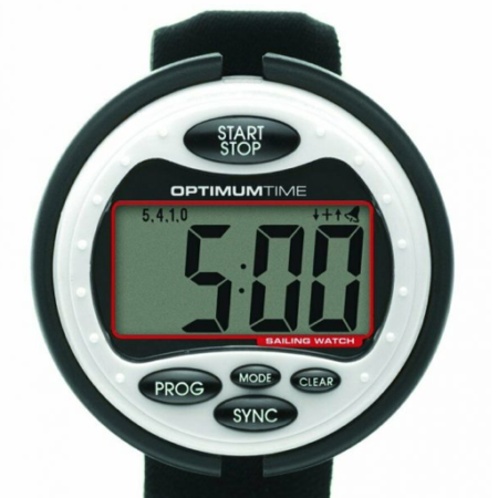 Optimum Time OS Series 14 Timer RED