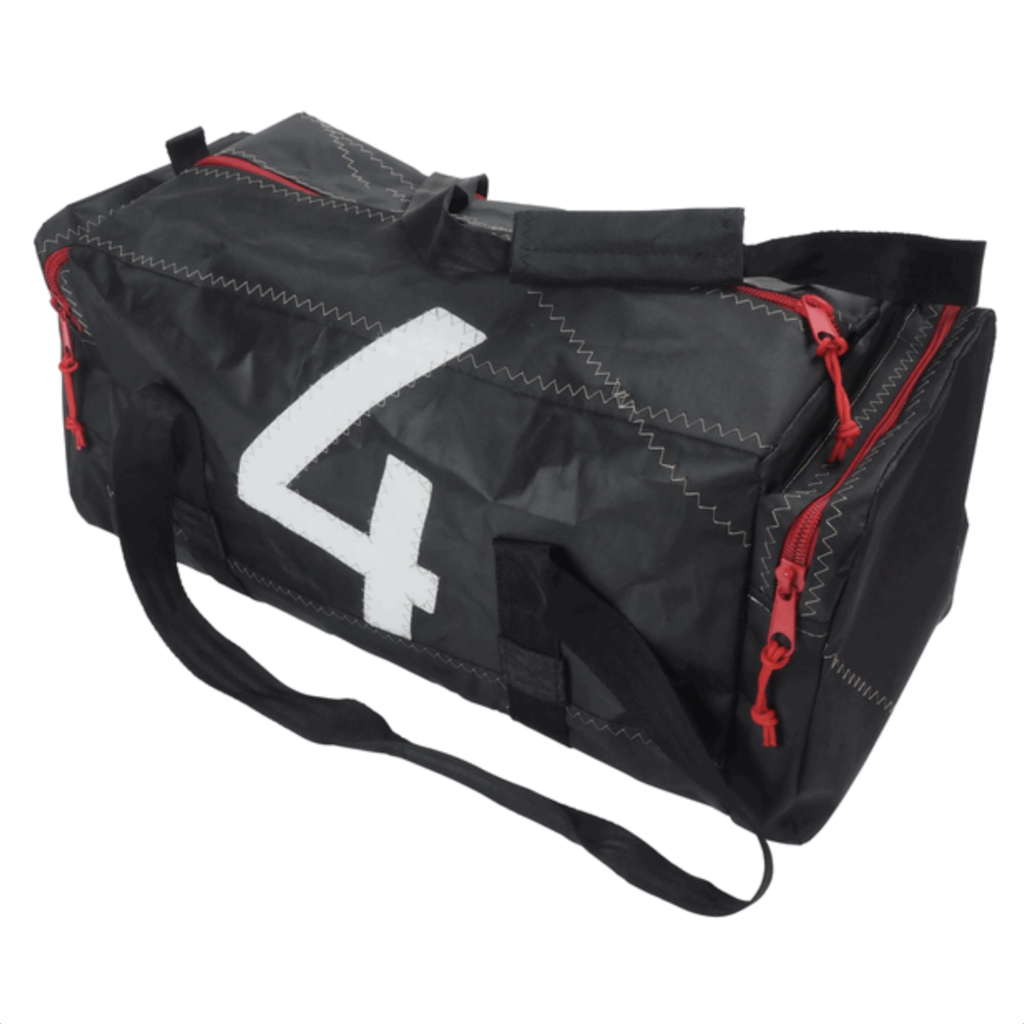 Sailcloth Crew Bag Medium Black 65 x 20 x 25cm - 26L