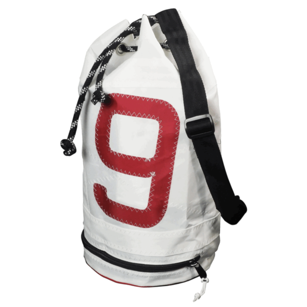 Sailcloth Duffel Bag Small White 47 x 25cm - 20L