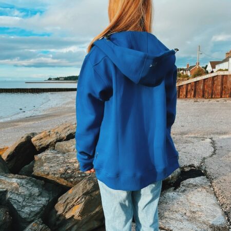 Squall Sailing Full Zip Tempest Hoodie Royal Blue Female