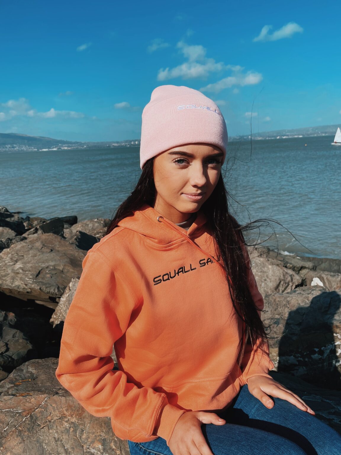 SQ Race Hoodie Burnt Orange