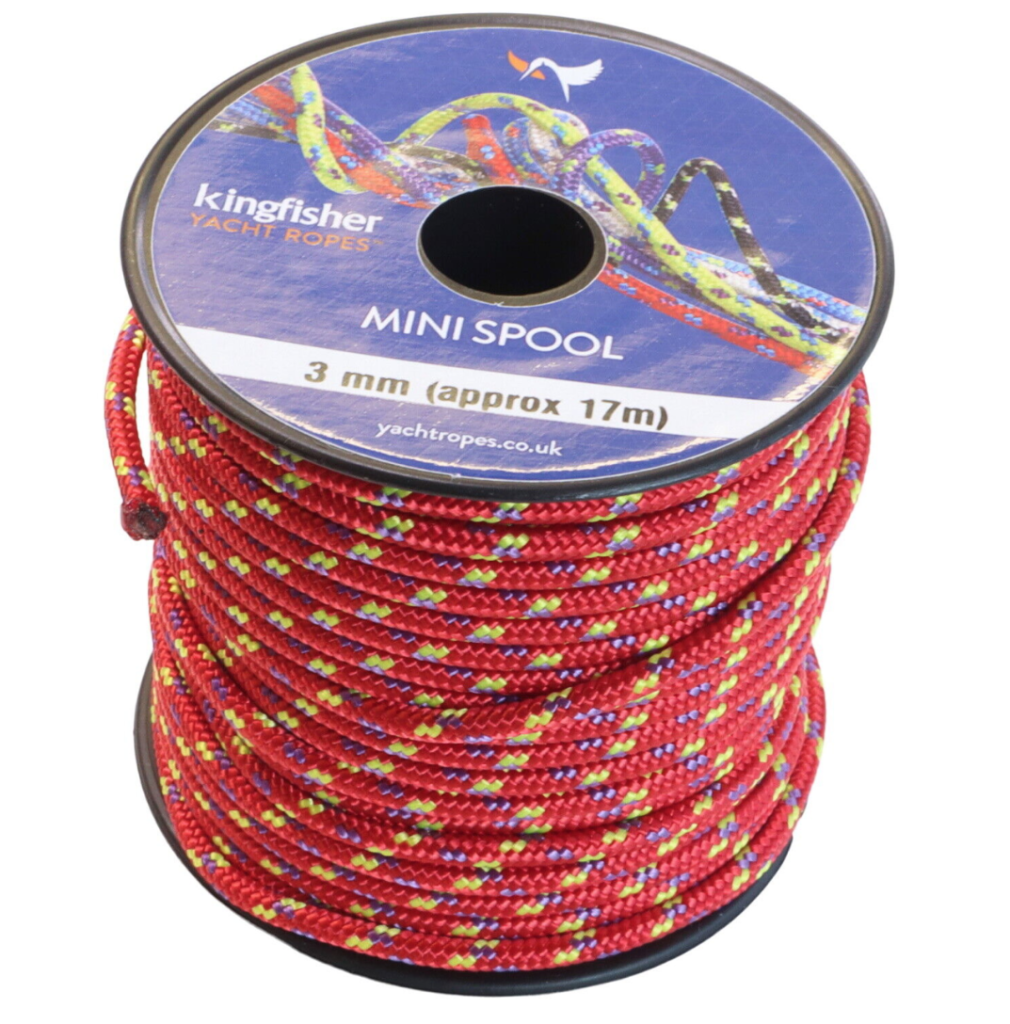 Kingfisher 3mm Mini Spools Red