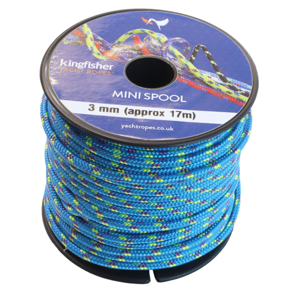 Kingfisher 3mm Mini Spools Blue