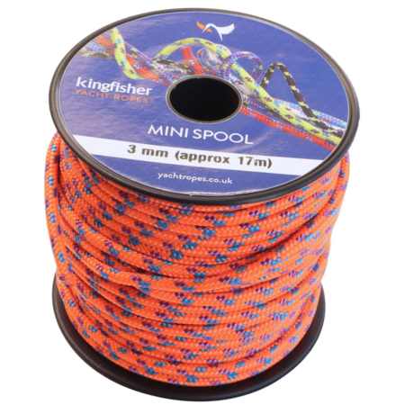 Kingfisher 3mm Mini Spools Orange
