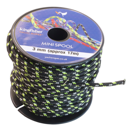 Kingfisher 3mm Mini Spools Black