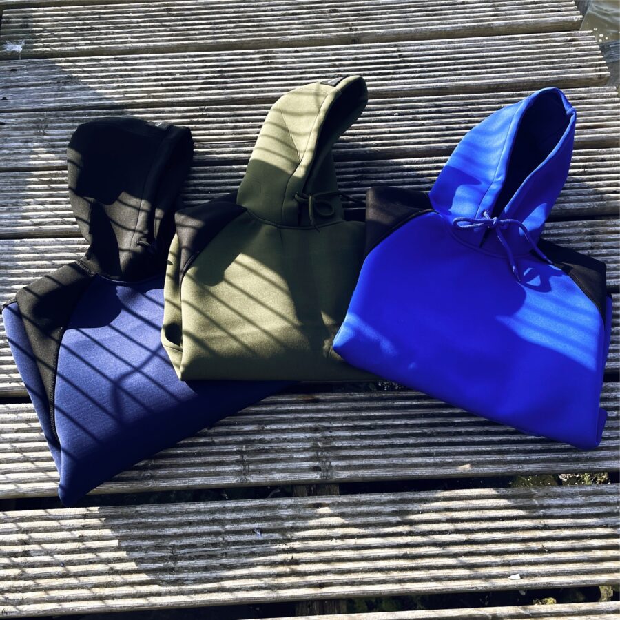 NEBULA Neoprene Hoodie All Three Colours