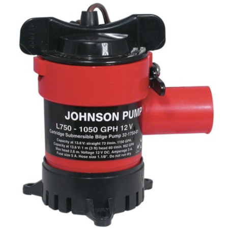 Johnson L750 Submersible Bilge Pump 12V PUMP