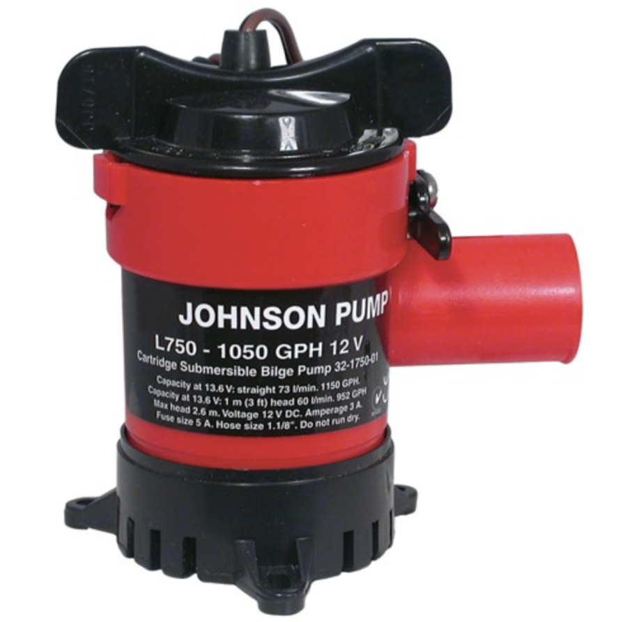 Johnson L750 Submersible Bilge Pump 12V PUMP