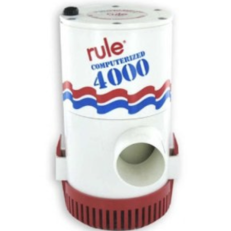 Rule 4000 Automatic Bilge Pump 12V 25Amp 50mm Hose