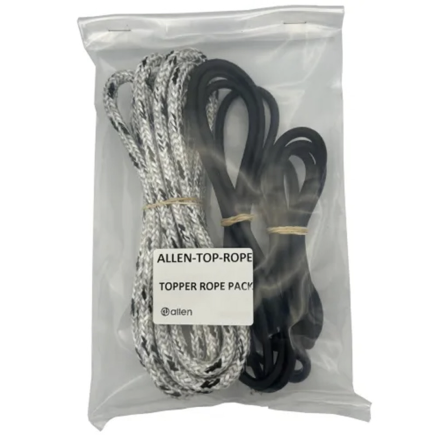 This rope pack is made up using British-made Marlow Ropes and includes lines to make up the Painter, Outhaul Elastic and Centreboard Elastic. Centreboard clip is also included.