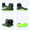Lightweight High Cut Boot Footwear - Unisex - Black
